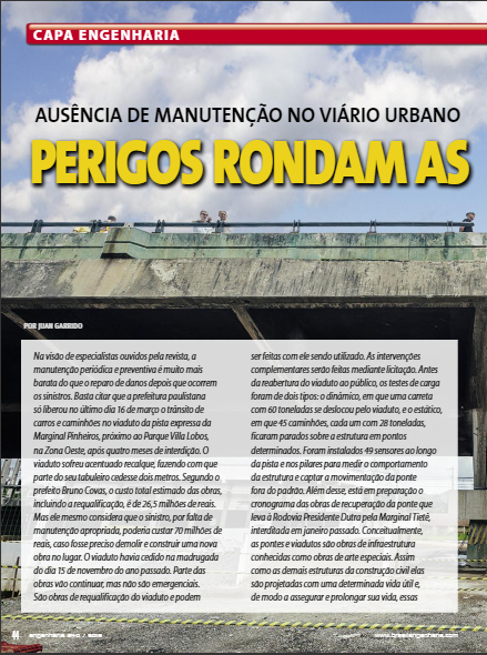 Revista da Engenharia - Marcos Assi - Ausência de Manutenção na viário urbano - Abertura Matéria.png