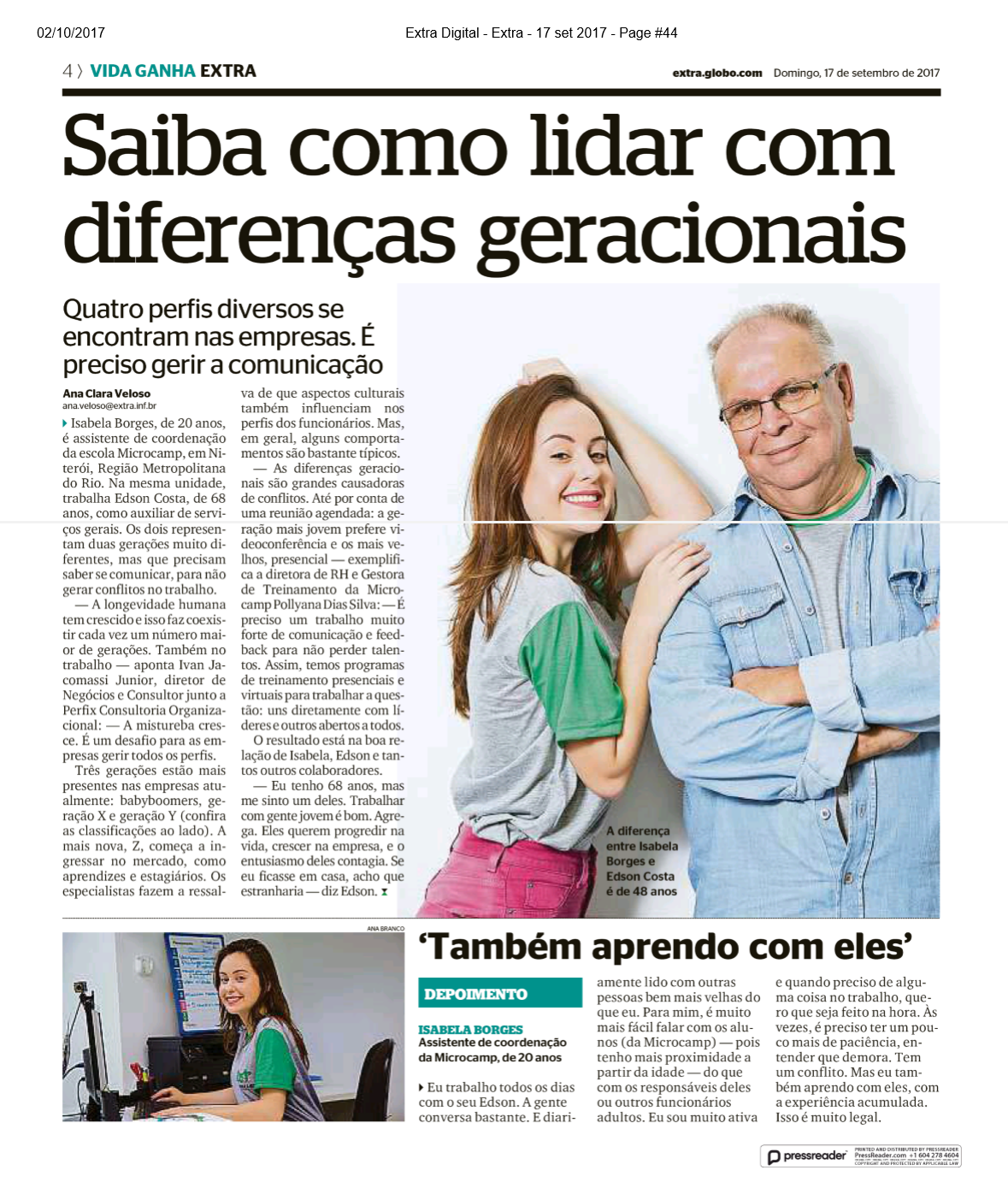 Jornal Extra - Perfix Ivan - Diferenças Geracionais.png