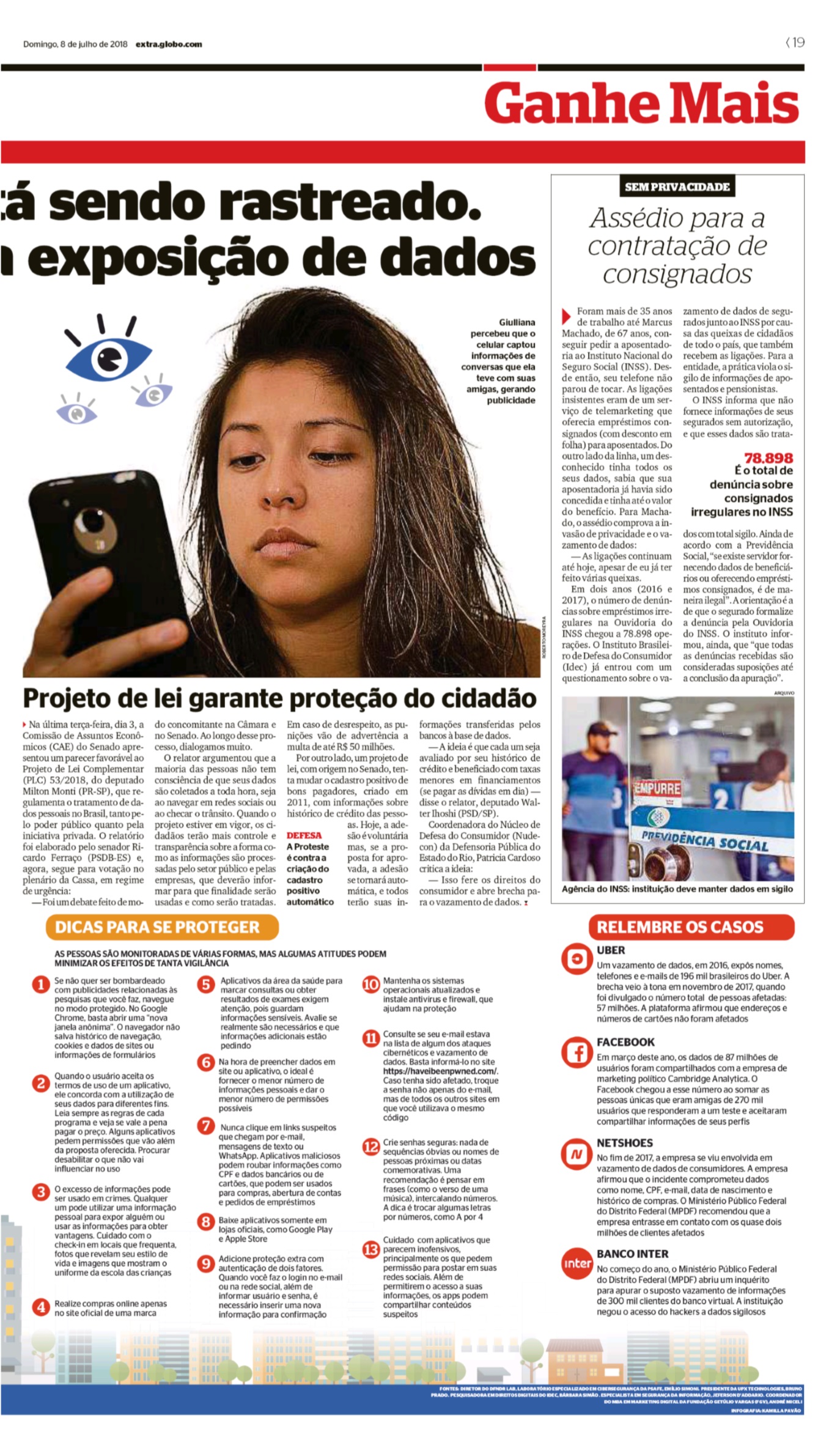 Jornal Extra - Materia Armadilhas da Internet 2.jpg